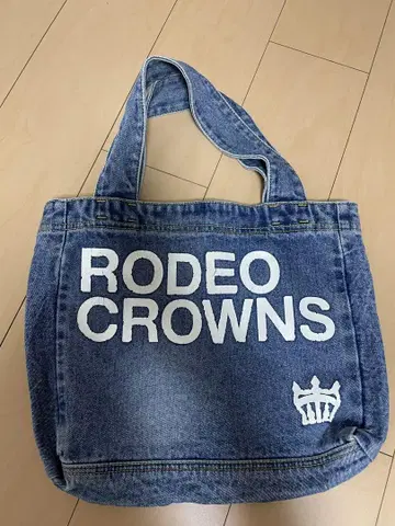 RODEO CROWNS 데님 토트백