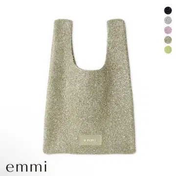 emmi 글리터 라메 백