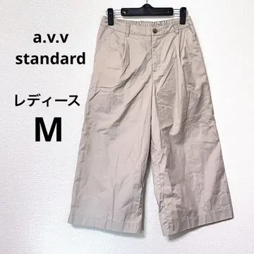a.v.v standard 베이지 가우초 팬츠 여성용 M 사이즈