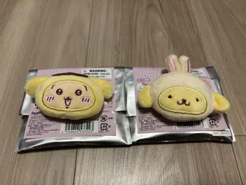 산리오 치이카와 (먼작귀) 폼폼푸딩 토끼 시크릿 헤어 클립