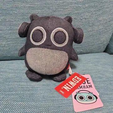 EDWIN 블루 햄햄 봉제 인형 약 15cm