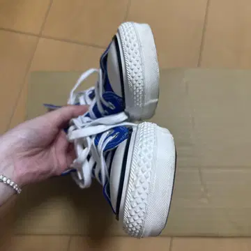 CONVERSE Made In Japan 파랑 하이컷 스니커즈