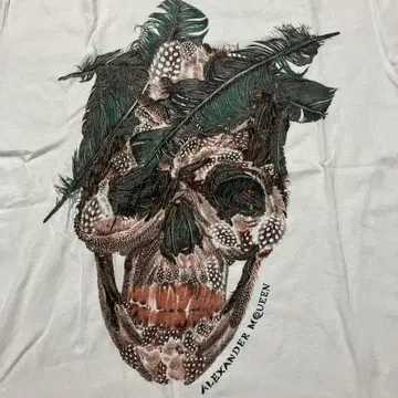 Alexander McQUEEN 스컬 티셔츠