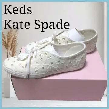 미사용 새상품 Keds x Kate Spade 스니커즈 여성용 화이트
