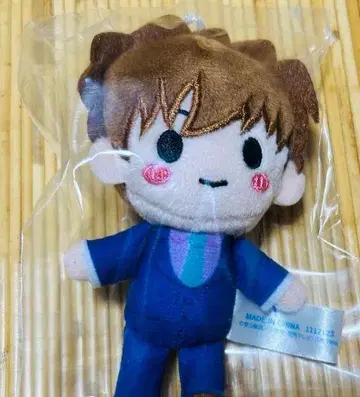 봉제 인형 약 15cm 브라운 헤어