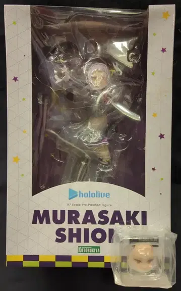 코토부키야 보라색 사키 시온 특전 니히히 얼굴 부품 포함 PVC