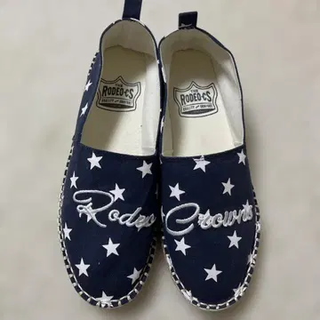 RODEO CROWNS 로데오 크라운 슬립온 네이비 별