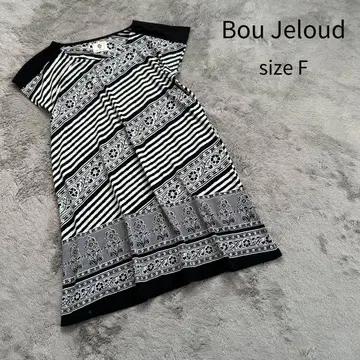 Bou Jeloud 부즈루드 원피스 올 패턴 원피스 무릎 기장 원피스