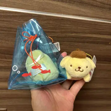 폼폼푸딩 포장마차 마스코트 2개 세트