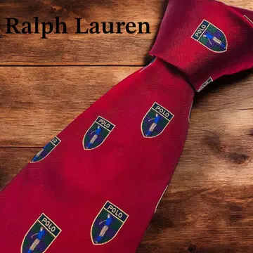 Ralph Lauren 랄프 로렌 엠블럼 코몬 자수 다크 레드