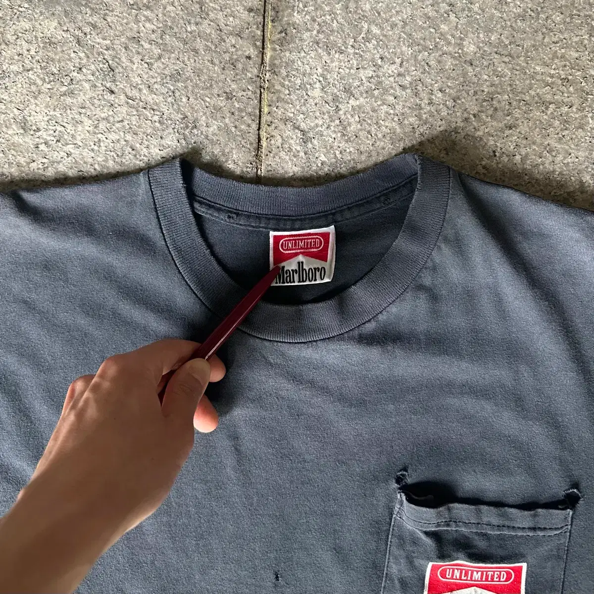 90s Vintage Marlboro Unlimited Train T-shirt | Bunjang Global