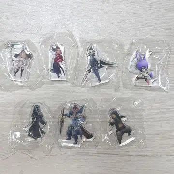 Bravely 디폴트 미니 아크릴 블록 컬렉션