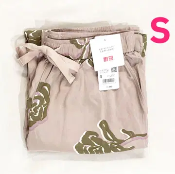 유니클로 프린세스 탐탐 드레이프 이지 팬츠 S 사이즈