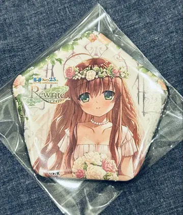 Key 25th 콜라보 카페 Rewrite 리라이트 고베 코토리 캔뱃지