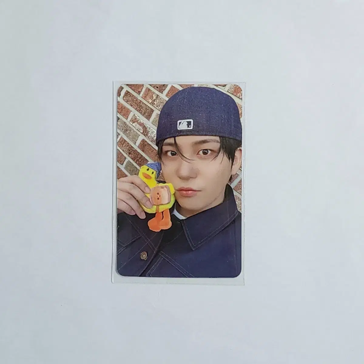 Ateez jongho tilting duck makestar unreleased photocard Ateez makestar