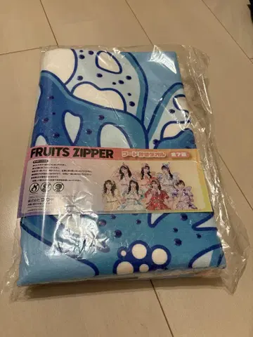FRUITSZIPPER GIGO 후르츠 지퍼 후드 부착 타월 마나카