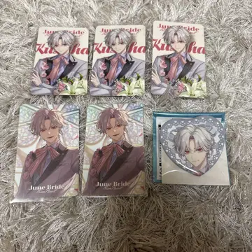 Prism Heart June Bride 캔뱃지 폴라로이드 쿠츠하