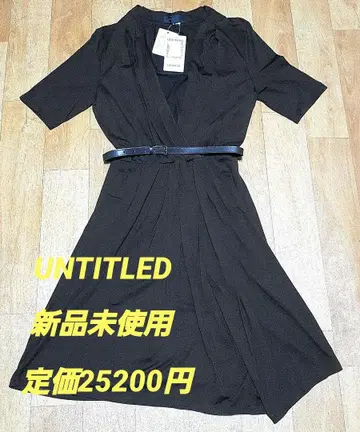 미사용 새상품 UNTITLED 카슈쿨 원피스 M 사이즈 상당