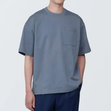 무인양품 냉감 UV 차단 티셔츠 남성용 L