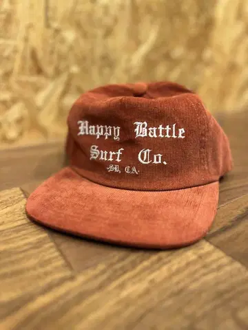 happybattlesurf 코듀로이 캡 벽돌