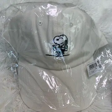 스타벅스 PEANUTS 야구 모자 화이트