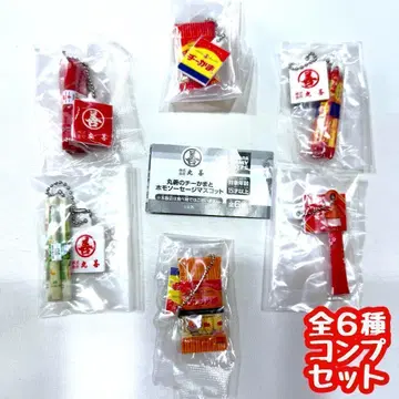 A-3 컴프 마루젠의 치카마와 호모 소시지 마스코트  총 6종  미니어처