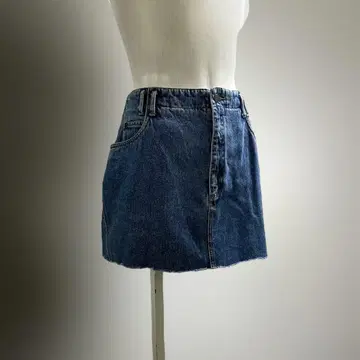 USA 80s 90s 빈티지 미국 데님 스커트 청바지 미니