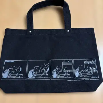 신자부 캔버스 스누피 인 GINZA 한정판 토트백