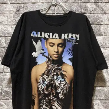 레어 ALICIA KEYS 티셔츠 알리샤 키스 알리샤 2010
