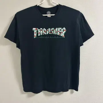THRASHER 트레셔 프린트 로고 스트릿 티셔츠 반팔 XL