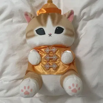 모프 샌드 mofusand 차이나 냥 BIG 봉제 인형 오렌지