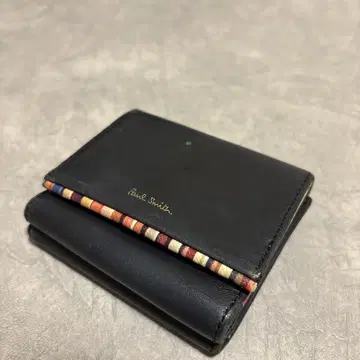 폴스미스 3단 폴더형 지갑 블랙