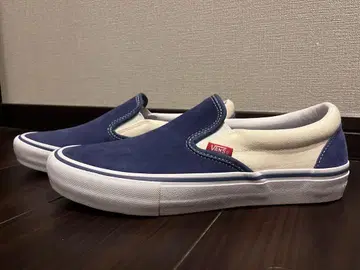 VANS 슬립온 프로 네이비/화이트