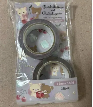 코리락쿠마 스토어 마스킹 테이프 세트