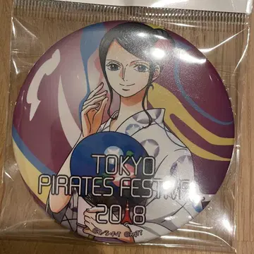 원피스 ONEPIECE 로빈 캔뱃지 도쿄 원피스 타워