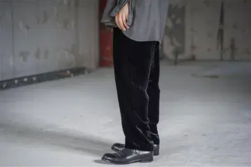 WIRROW 벨벳 드로스트링 팬츠
