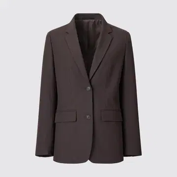 유니클로 테일러드 자켓 S 사이즈 브라운