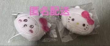 치이카와 산리오 콜라보 헬로키티 치이카와 시크릿 헤어 클립