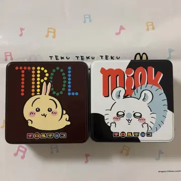 치이카와 티롤리안 캔 토끼 모몽가 2개 세트