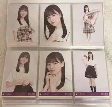 노기자카46 가네가와 사야 브로마이드 2종 컴프 세트