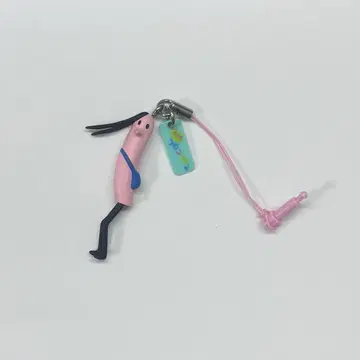 오야스미 펑펑 가챠 키링 이어폰 잭 고등학생 펑펑