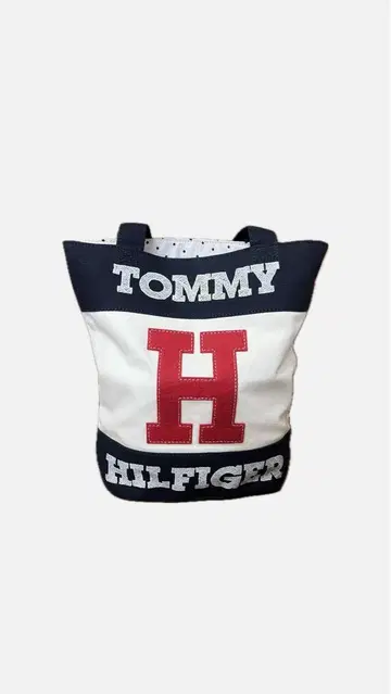 Tommy Hilfiger 토트백 네이비/화이트/레드