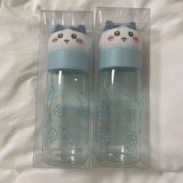 치이카와 (먼작귀) 얼굴 마이 보틀 하치와레 2개 세트