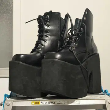 코스프레용 통굽 부츠 14cm 힐 23cm