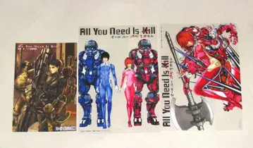 All You Need Is Kill 클리어 카드 엽서 세트