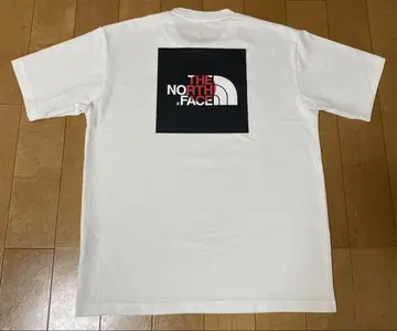 노스페이스 화이트 티셔츠 M