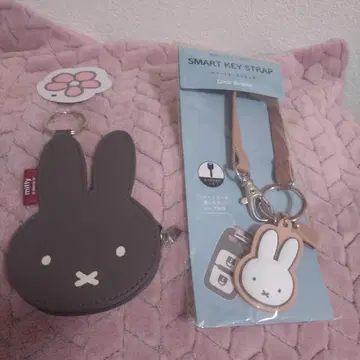 미피 miffy 스마트 키링 스트랩 코인 케이스