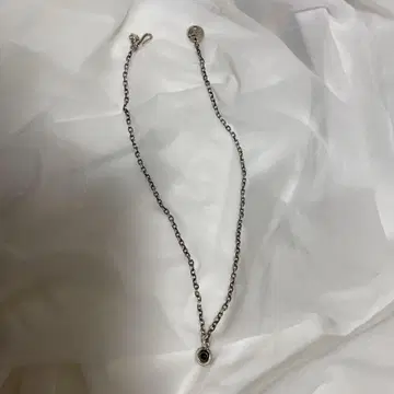 실버 체인 목걸이 모토