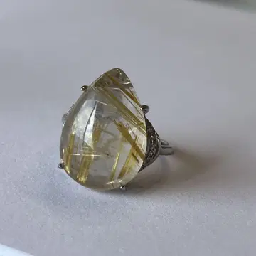 루틸 반지 silver925
