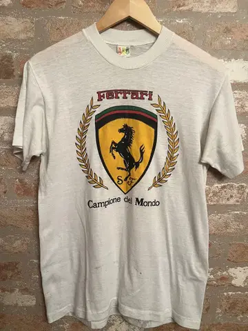 Ferrari Campione del Mondo 70s 티셔츠 빈티지